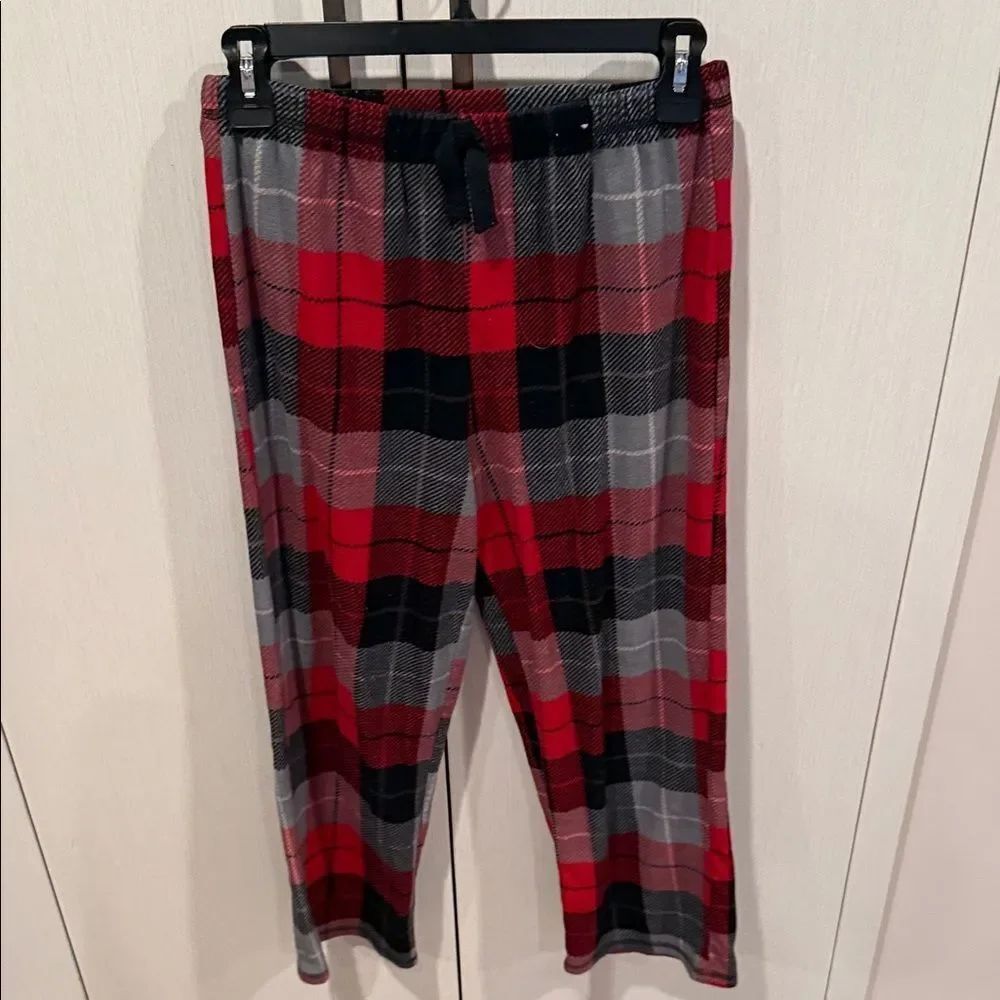 Cat & Jack Red Plaid Kids Bottoms